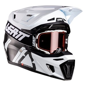 HELMET MOTO 9.5 V26 CARBON/WHITE X-SMALL (53-54CM)
